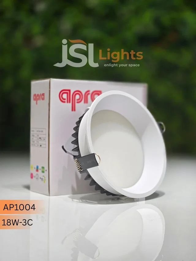 AP1004 - 3CCT 12W White Deep Recessed Downlight | Best Downlight for Home - 18W