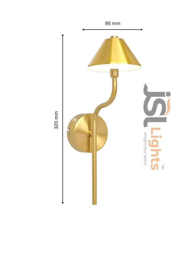 AP456 - 6W 3CCT Premium Wall Decorative Light – Indoor Gold Finish Spot Light -