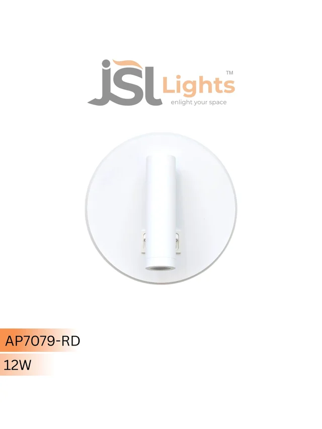 AP7079 - 12W White Wall Spotlight | New Premium Wall Focus light -