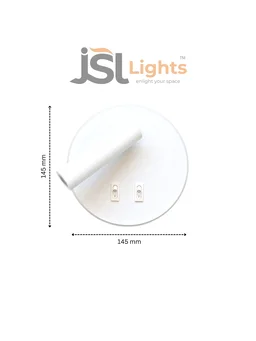 AP7079 - 12W White Wall Spotlight | New Premium Wall Focus light -