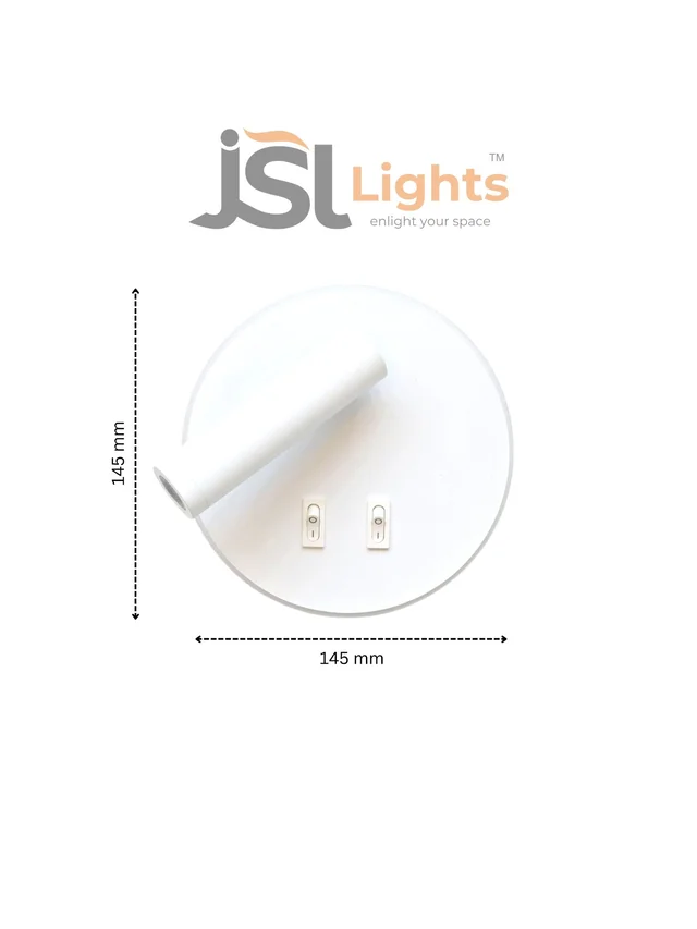 AP7079 - 12W White Wall Spotlight | New Premium Wall Focus light -