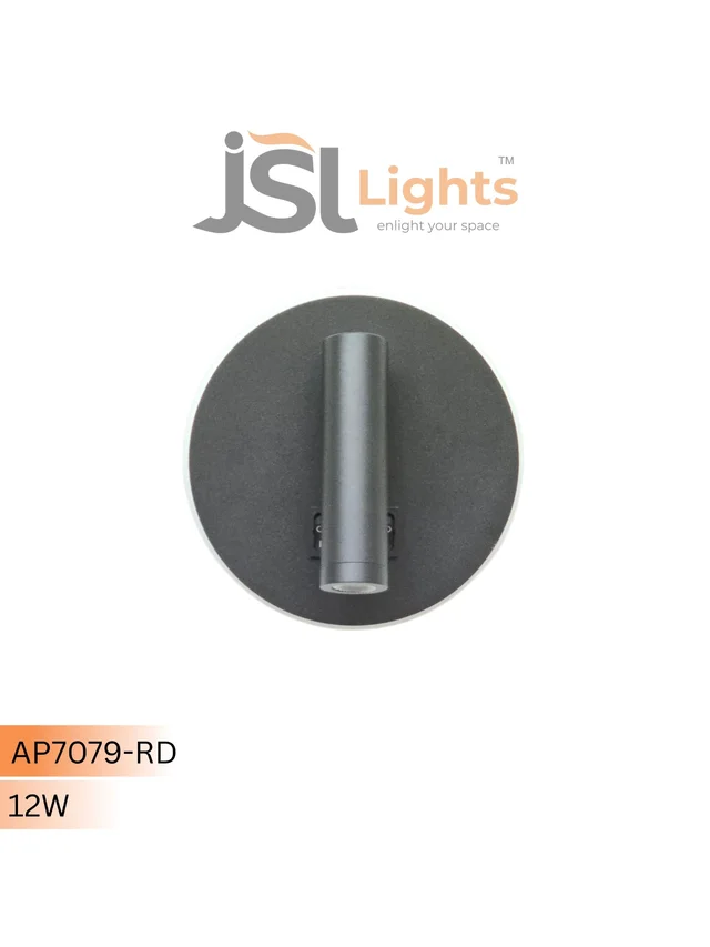 AP7079 - 12W Black Wall Spotlight | New Premium Wall Focus light -