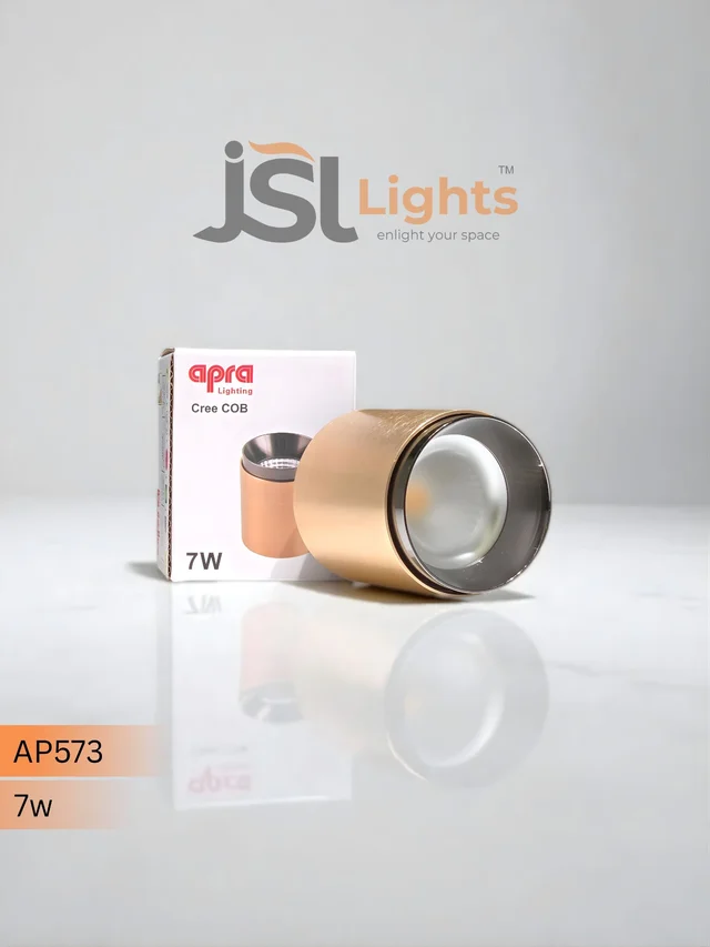APRA AP573 - 7W Cylinder light Round Surface Diffuser Light | Modern Cylinder light - 7W, 4000K, GD