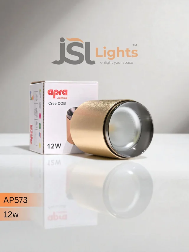 APRA AP573 - 12W Cylinder light Round Surface Diffuser Light | Modern Cylinder light - 12W, 4000K, GD