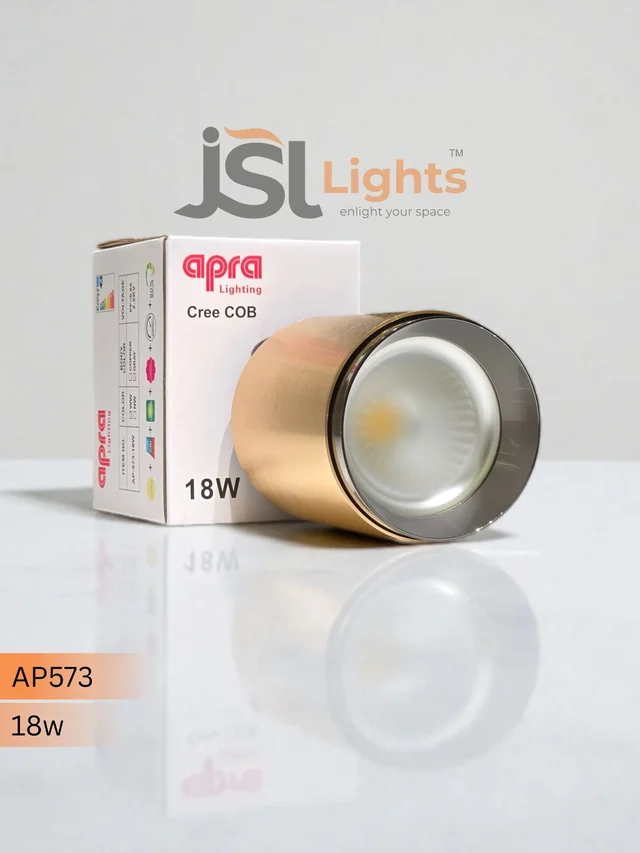 APRA AP573 - 18W Cylinder light Round Surface Diffuser Light | Modern Cylinder light - 18W, 4000K, GD