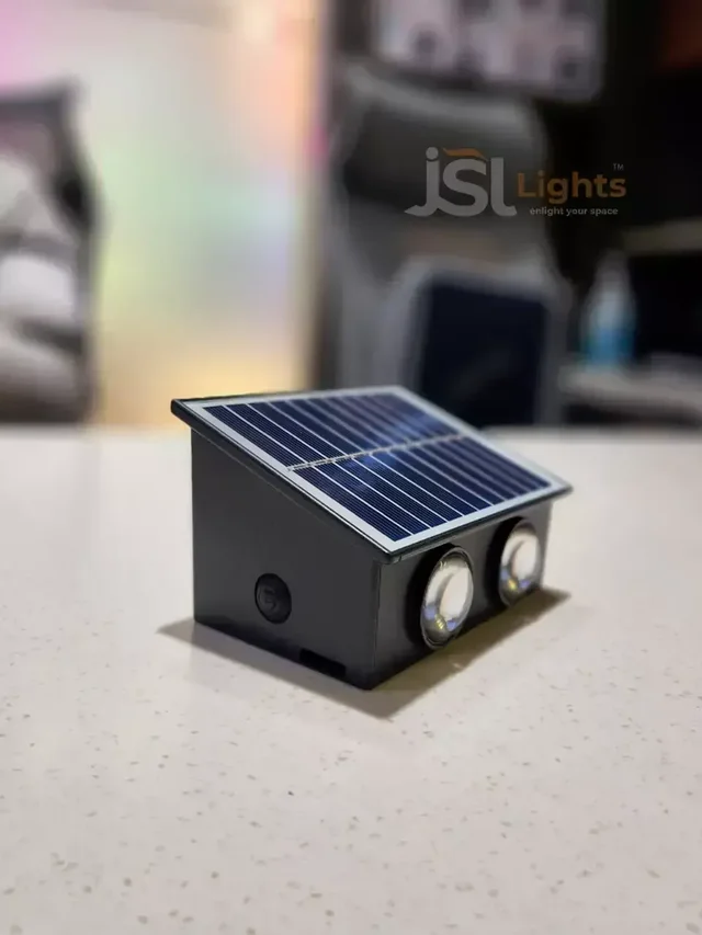 T5105 4W Solar Up Down Wall Decorative Light -