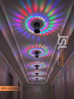 JSL75 - 3W RGB Surface Diffuser Light | Mordern Cylinder light - 1 Pcs