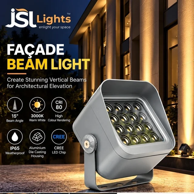 APRA/JSL YCD038-IMP 54W LED Facade Beam Light for Buildings | JSL Lights - 54W
