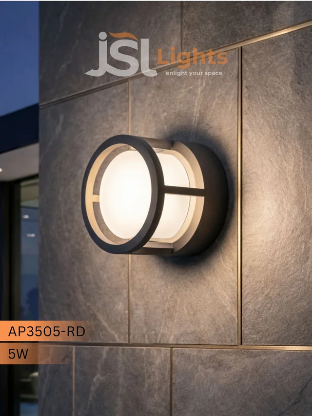 AP3505 SQ 5W LED Bulkhead Wall Light – Rust-Proof Surface Mount IP65 Fitting Outdoor Wall Light - RD
