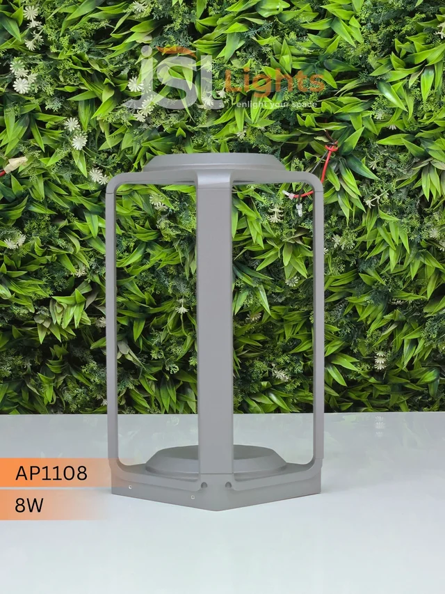 AP1108 - GL 8W Outdoor Garden Light | Premium Grey Finish - GL