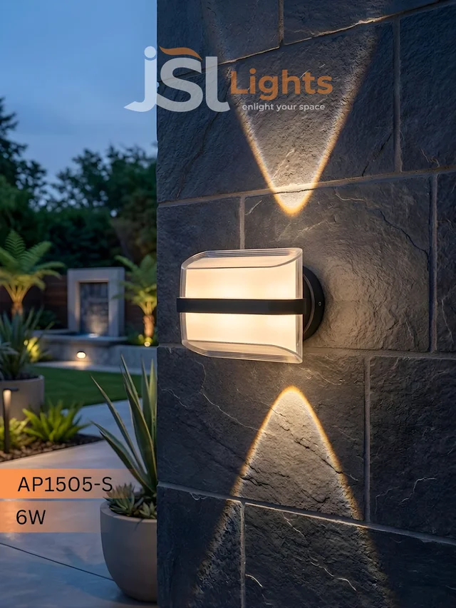AP1506-S LED Focus Wall WW 6W | Premium Wall Outdoor Lights – JSL Lights