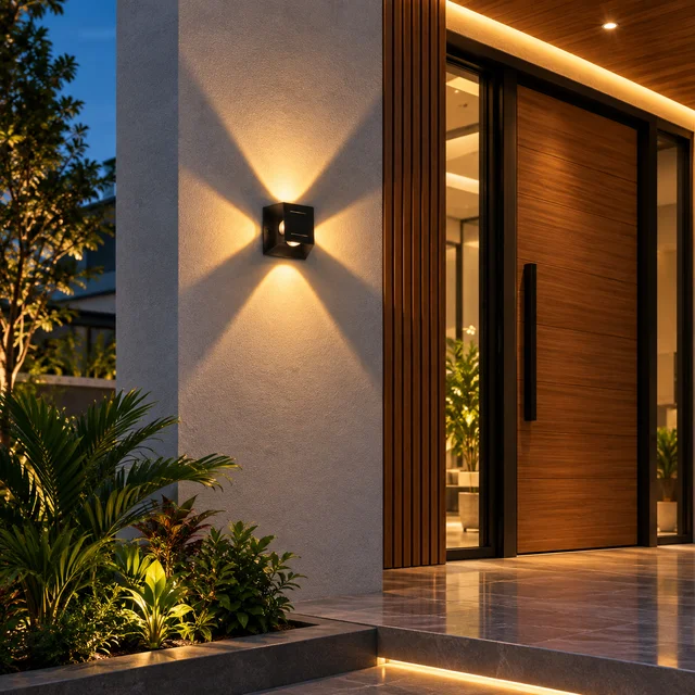 JSL UNI WALL 4W 4Way Wall Light – Indoor & Outdoor Decorative IP54 LED Wall Washer for Modern Lighting - 4WAY, WW