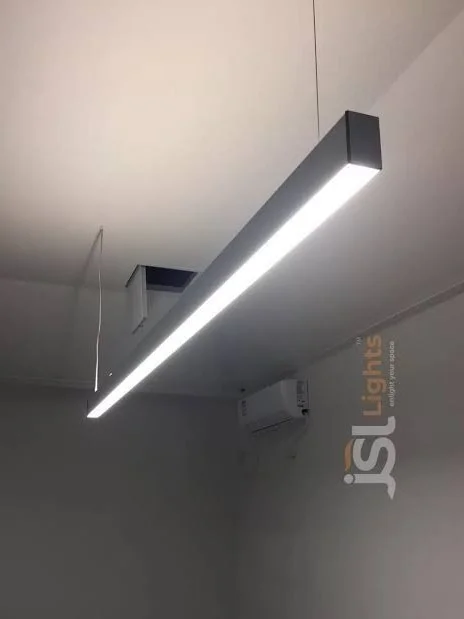 JSL LIGHTS 852 4 Feet Linear Hanging LED Light | Salon, Gym, Studio & Car Garage Lighting | JSL Lights | 2 Year Warranty - 3K