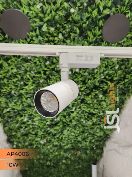 APRA AP4006 - 10W LED TRACK SPOTLIGHT - 10W, 4000K, WHITE