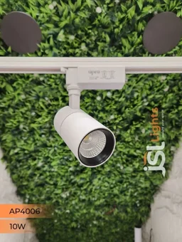 APRA AP4006 - 10W LED TRACK SPOTLIGHT - 10W, 4000K, WHITE