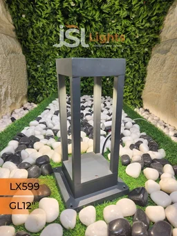 LX 599 12W 12 Inches Square Outdoor Gate Light -