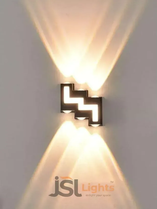 LX139 12W ZigZag Shape Up Down Wall Decorative Light - 12W, WW
