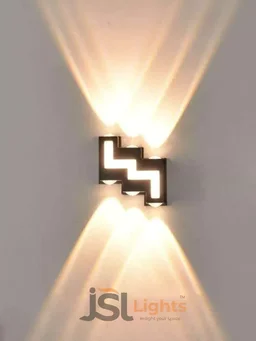 LX139 12W ZigZag Shape Up Down Wall Decorative Light - 12W, WW