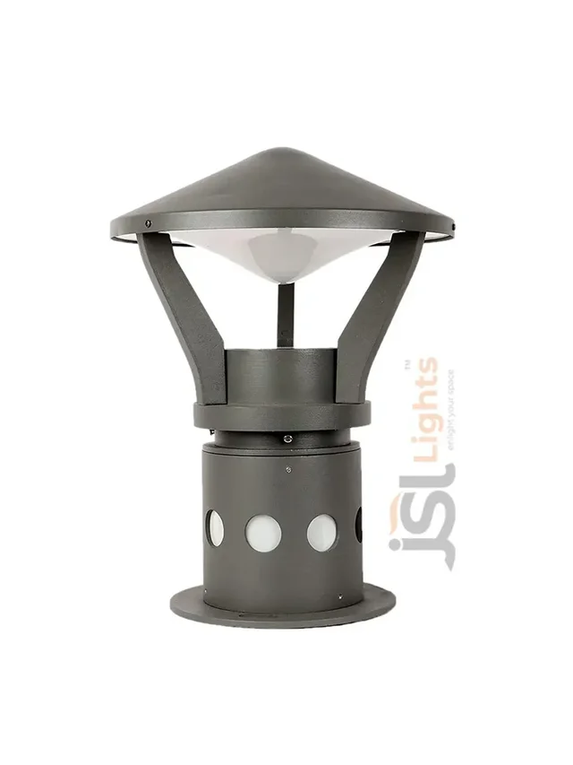 JSL LIGHTS JSL 177 Aluminium Die-Cast Gate Light – E27 Holder, Durable Outdoor Lighting - Gate Light