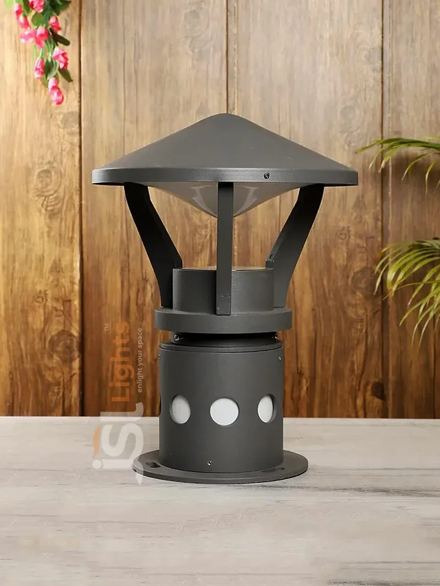 JSL LIGHTS JSL 177 Aluminium Die-Cast Gate Light – E27 Holder, Durable Outdoor Lighting - Gate Light