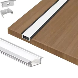 JSL LIGHT JSL 17x7mm Recessed Aluminium LED Profile 3 Meter | Pona Inch Profile Wholesale Price Delhi - LITE