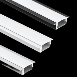 JSL LIGHT JSL 17x7mm Recessed Aluminium LED Profile 3 Meter | Pona Inch Profile Wholesale Price Delhi - LITE