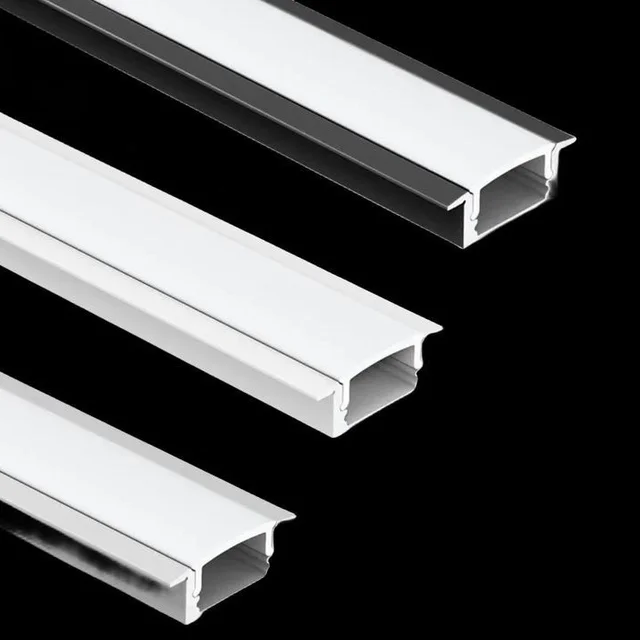 JSL LIGHT JSL 17x7mm Recessed Aluminium LED Profile 3 Meter | Pona Inch Profile Wholesale Price Delhi - LITE