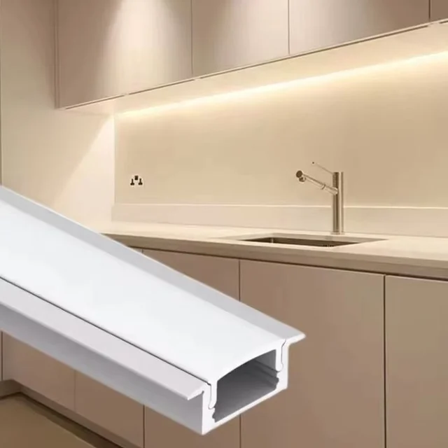 JSL LIGHT JSL 17x7mm Recessed Aluminium LED Profile 3 Meter | Pona Inch Profile Wholesale Price Delhi - LITE