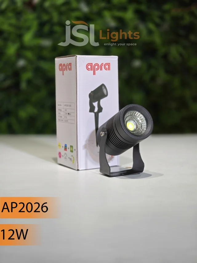 APRA 2026 12W LED Spike Garden Spot Light - 12W, WW