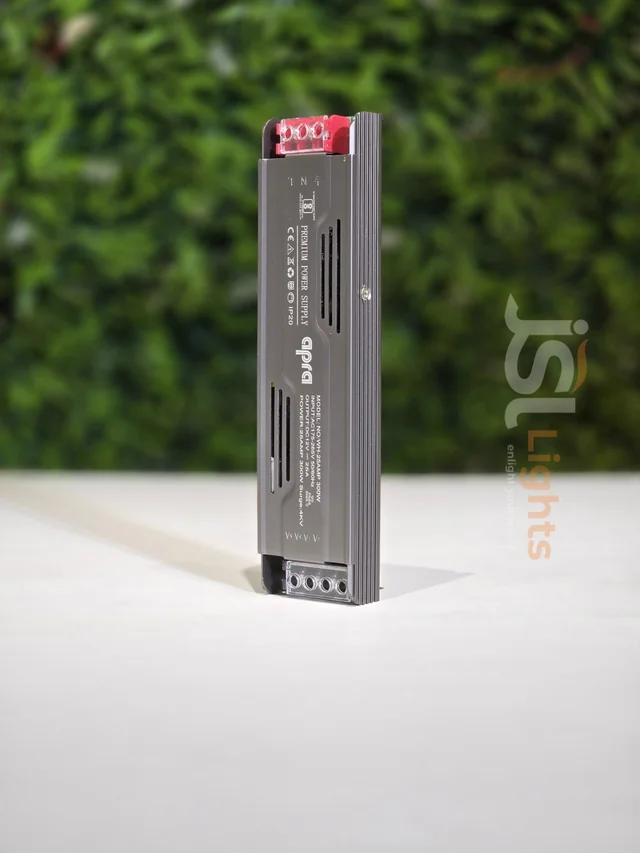 APRA LED APRA Golden Series 12V 60W Premium Power Supply – Constant Voltage LED Driver for Strips & Modules - 25Amp