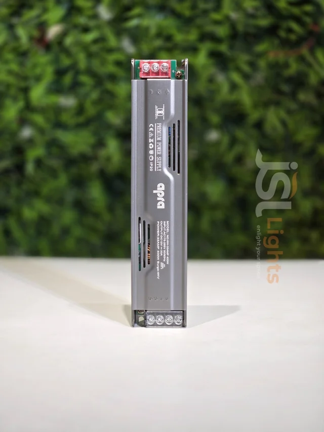 APRA LED APRA Golden Series 12V 60W Premium Power Supply – Constant Voltage LED Driver for Strips & Modules - 33Amp