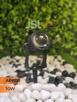 LX 808 10W LED Lens Spike Garden Light - 10W, GR