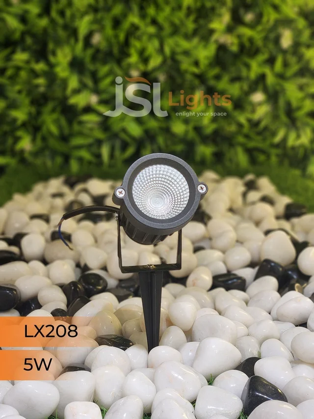 LX 208 6W LED Spike Garden Spot Light - 6W, RED