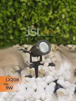 LX 208 9W LED Spike Garden Spot Light - 9W, RED