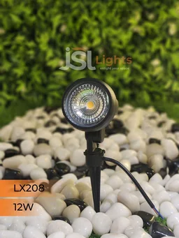 LX 208 12W LED Spike Garden Spot Light - 12W, WW