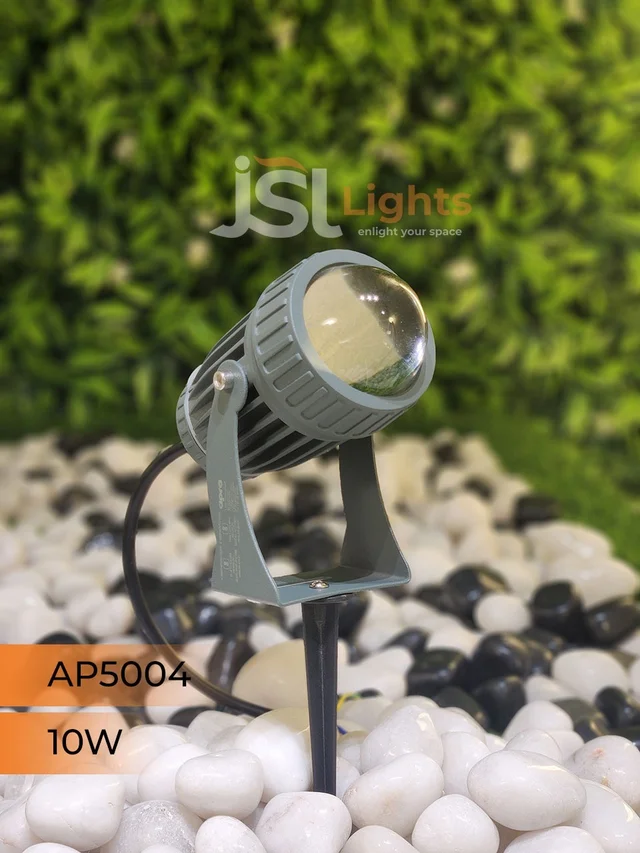 APRA AP5004 15W LED Lens Spike Garden Light - WW