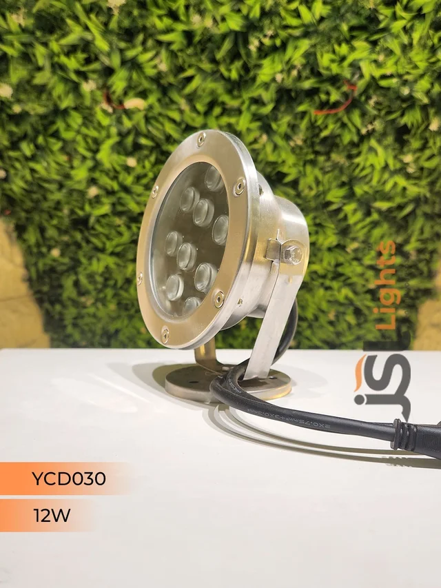 APRA YCD030-IMP Under Water 12W Pool Led Light - 12W, RGB