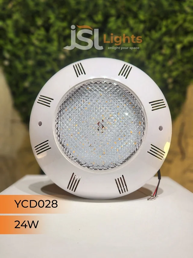 APRA YCD029 ABS-IMP Under Water 24W RGB Pool Led Light - 24W, WW