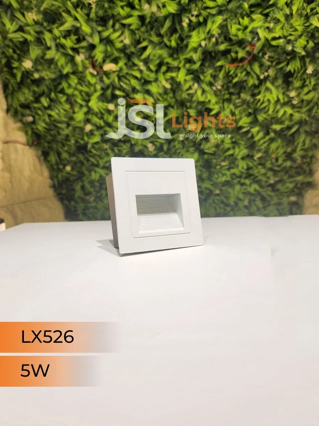 LX526 5W Led Foot Light Black - 5W, 3000K, White