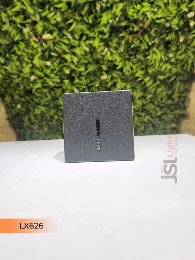 LX 626D 3W Square Black Foot Led Light - 3W, 3000K, Black