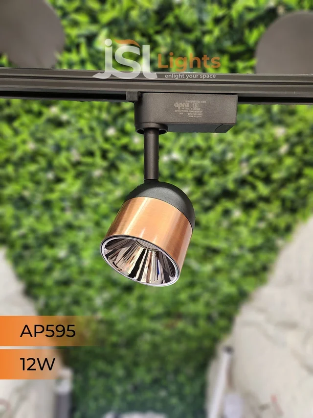 APRA AP595 12W LED Track 360° Focus Spotlight - 12W, 3000K, CP