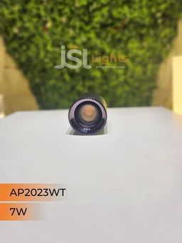 APRA AP 2023WT 7W Black RG Round Surface Cylindrical Light - 7W, 3000K, Black PB