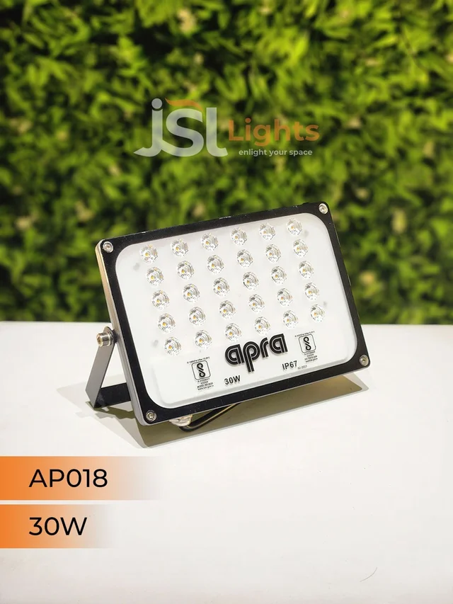 APRA AP018 100W Waterproof Outdoor LED Flood Light - 100W, 3K