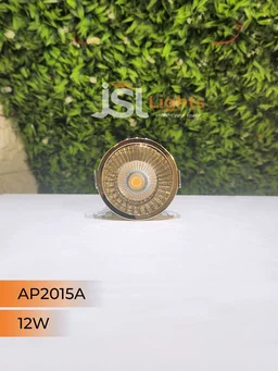 APRA AP 2015A 12W Champagne Gold Recessed COB Downlight - 12W, 3000K
