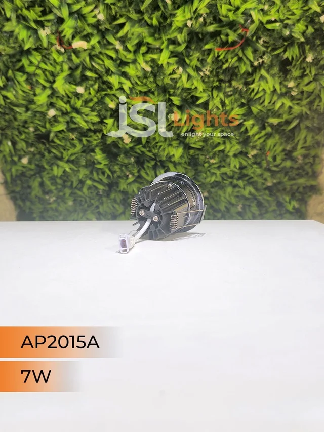 APRA AP 2015A 7W Gun Black Recessed COB Downlight - 7W, 3000K