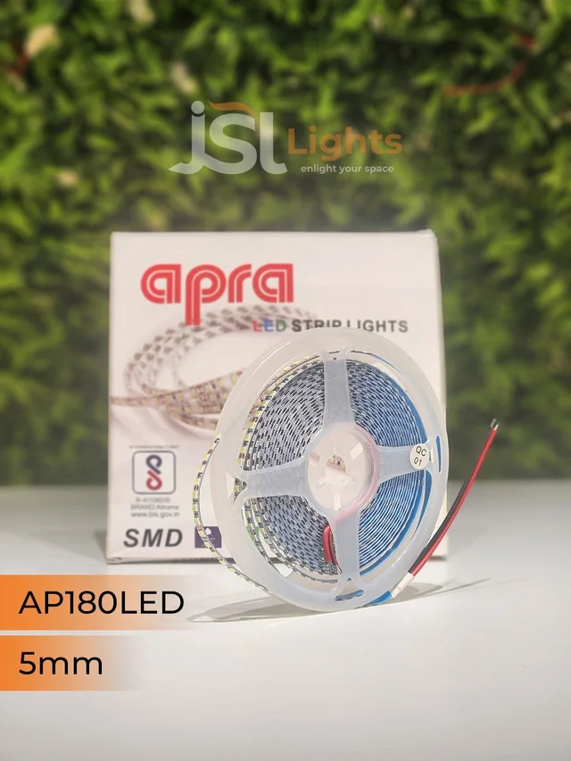APRA 12V 2835 180Led 5mm Strip Light 5Mt Pack - 180LED, CW