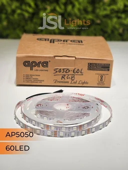 APRA 12V 5050 RGB 60Led Strip Light 5Mt Pack - 60LED