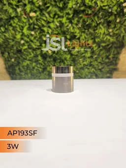 APRA AP193 3W Round RG Surface Cylinder Light - 3W, 4000K, PB