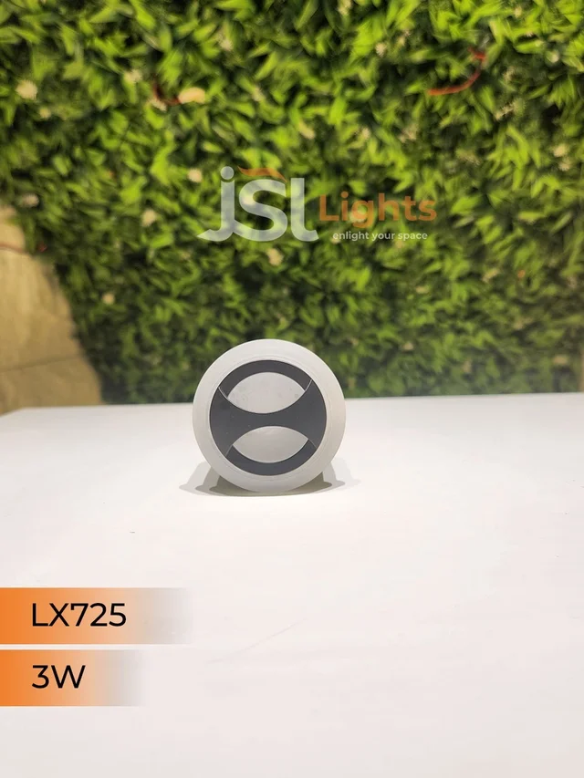 LX725 3W Led Foot Light - Black