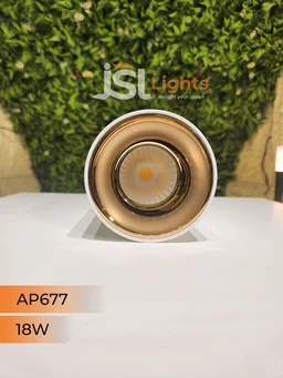 APRA AP677 20W Round Surface Cylindrical Light - 20W, 4000K, White